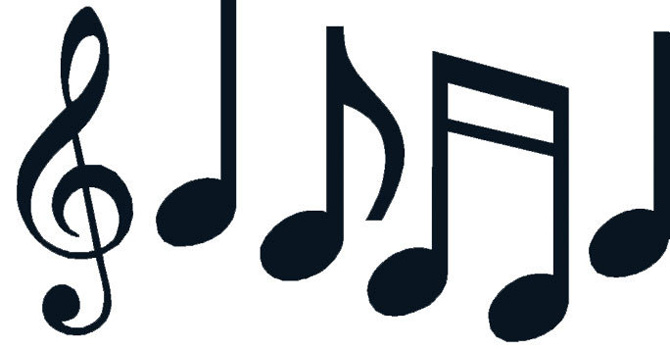 670x349 Clipart Music Notes Symbols