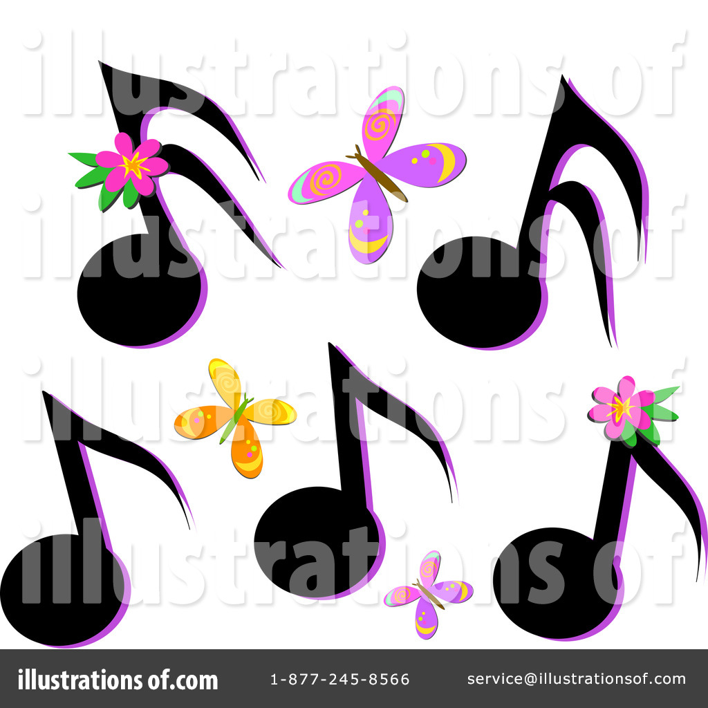1024x1024 Music Notes Clipart