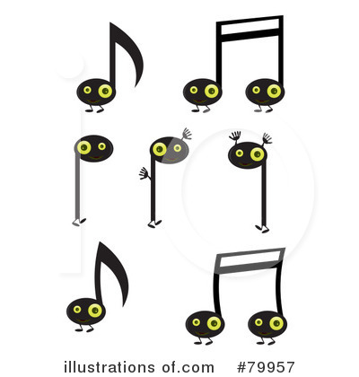 400x420 Music Notes Clipart