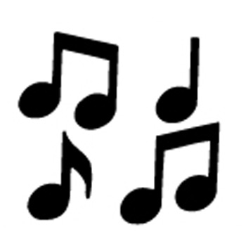350x350 Music Notes Clipart Individual
