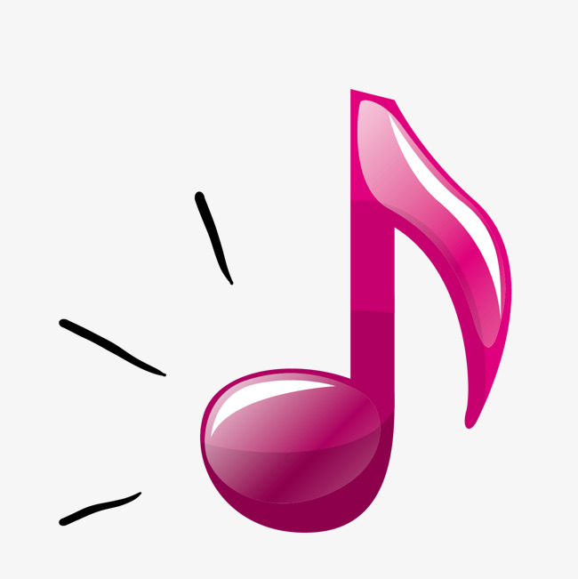 650x651 Red Stereo Vector Note Music Icon, Musical Notes, Three