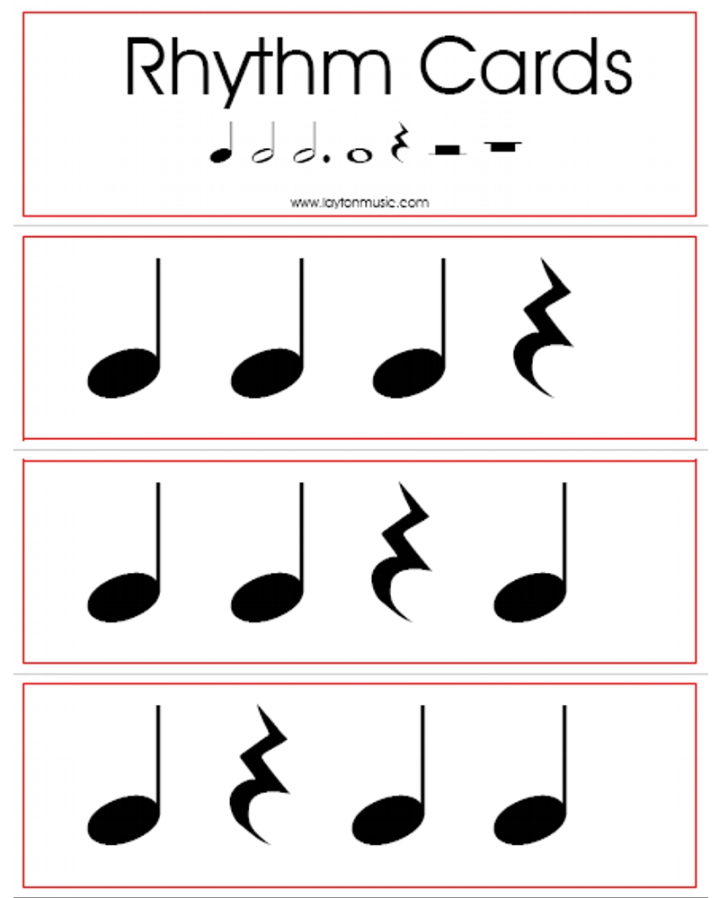 Free Printable Musical Symbols And Notes
