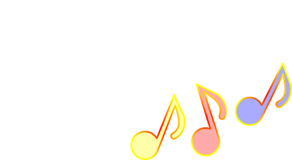 600x329 Music Notes Transparent Clip Art