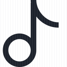 220x220 Musical Note Icon From Line Collection. Icon Alone