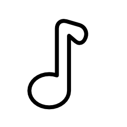 256x256 Nota Musical Clipart