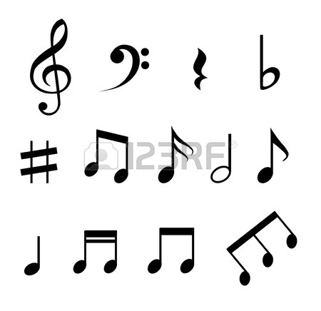 Music Notes Vector Transparent | Free download on ClipArtMag