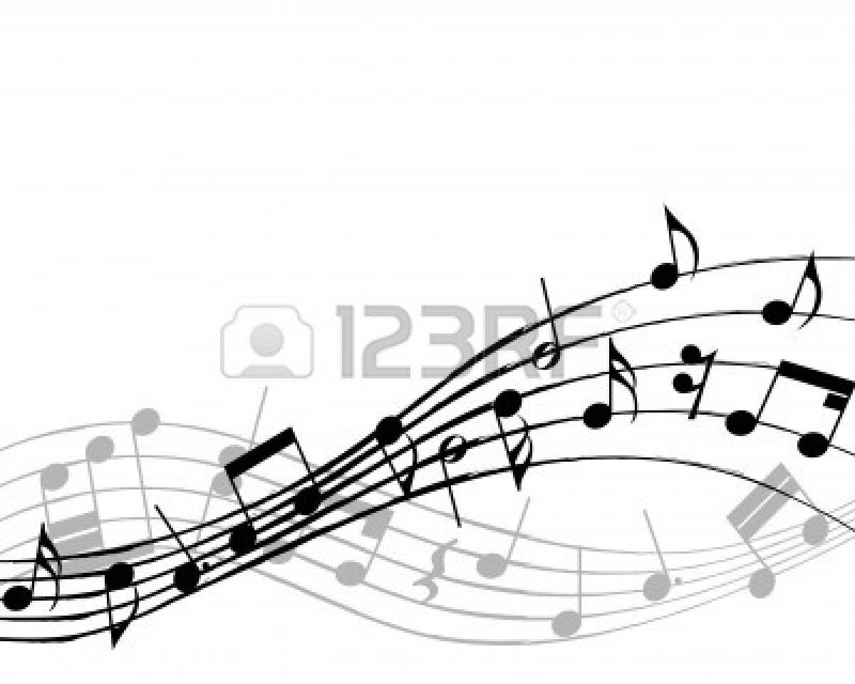 1200x960 Music Staff Clipart Vector