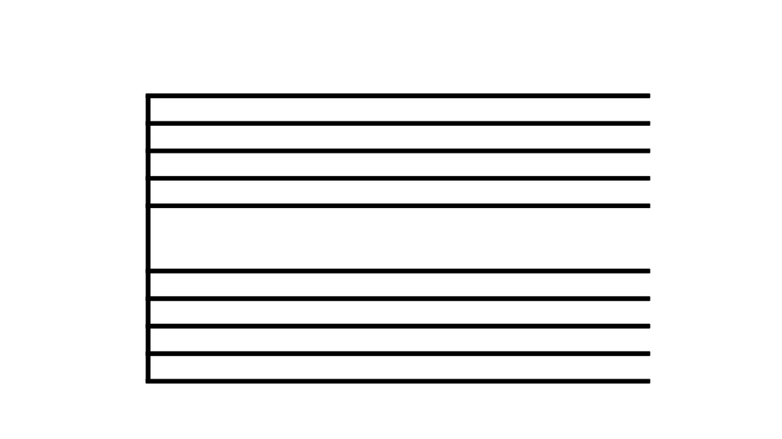 1100x618 Blank Music Staff Clipart Free Images 3