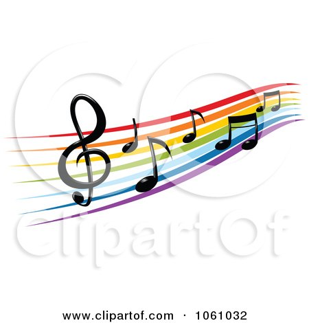 450x470 Royalty Free Vector Clip Art Illustration Of A Rainbow Staff