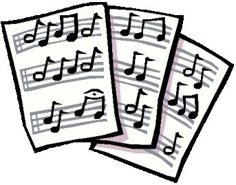 343x269 Music Notes Clipart Song