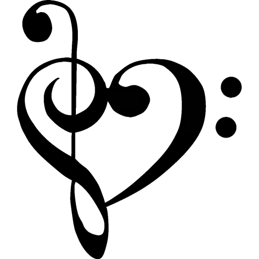 512x512 Cropped Music Notes Heart Wallpaper Cleftheart.png The Music