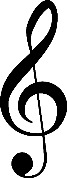 228x600 Treble Clef