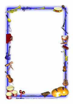241x341 Musical Instruments Border Clipart Amp Musical Instruments Border