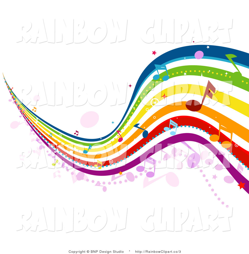 1024x1044 Vector Clip Art Of A Musical Rainbow By Bnp Design Studio