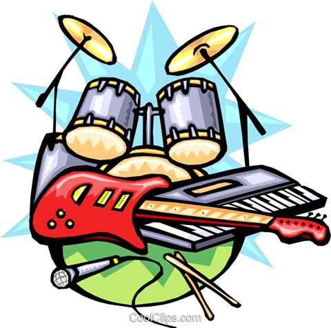 480x475 Music Instruments Clipart Png
