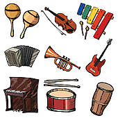 170x170 Musical Instruments Clip Art