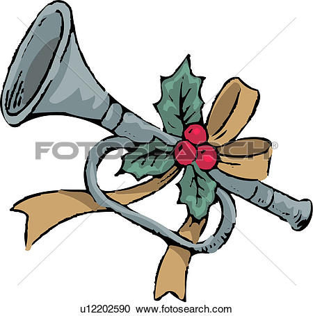 450x455 Christmas Musical Instruments Clipart