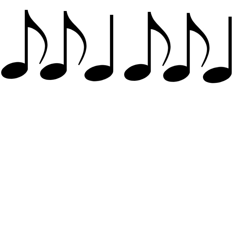 800x784 Music Note Border