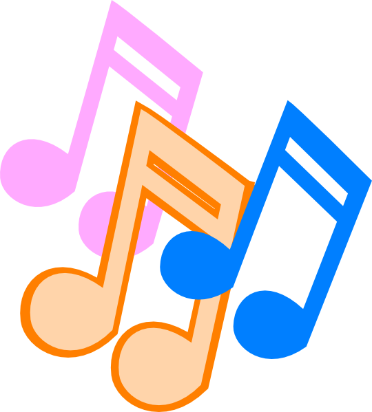 540x599 Music Note Clip Art