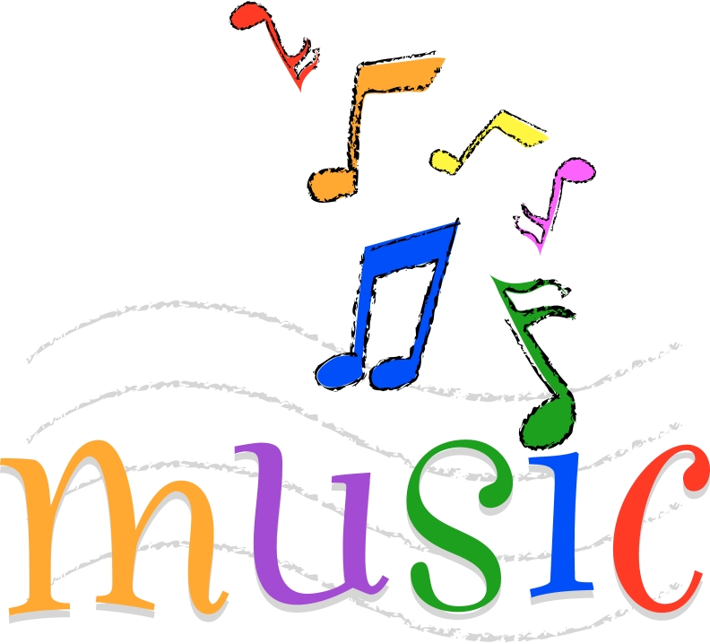 792x718 Music Clipart Colourful