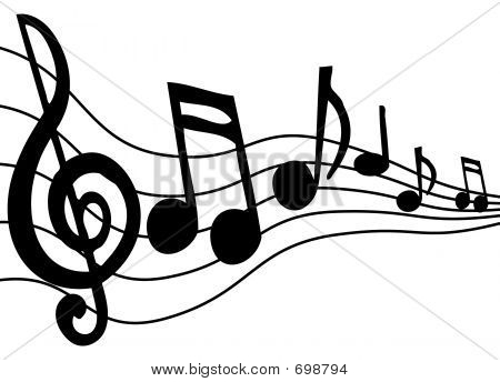 450x344 Musical Notes Clip Art