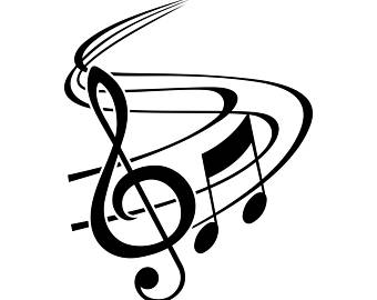 340x270 Music Notes Clipart G Clef Notes