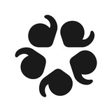 160x160 Abstract Music, Note Icon Logo Design In Modern Style. Star Key