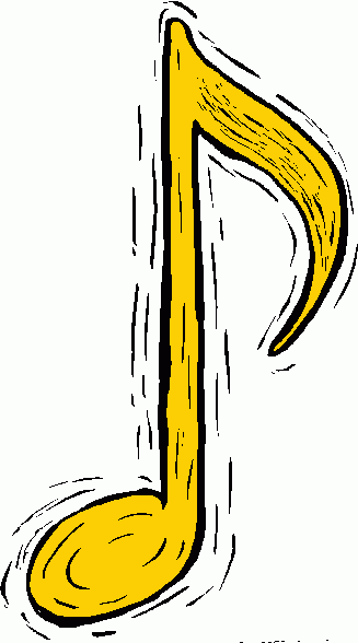 327x588 Free Musical Notes Clipart Image