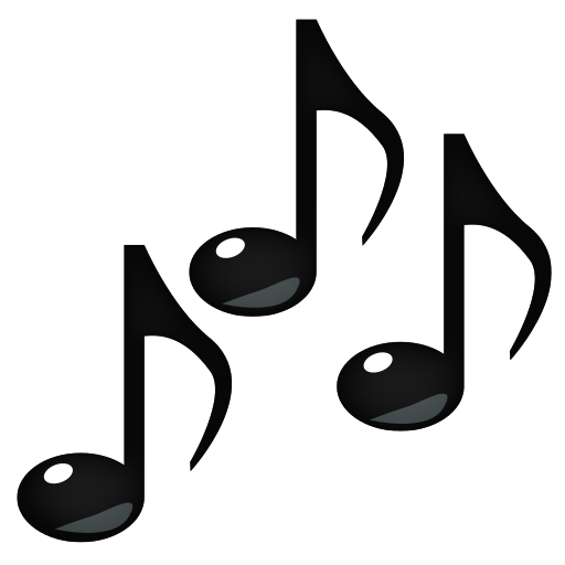 512x512 Multiple Musical Notes Emoji For Facebook, Email Amp Sms Id