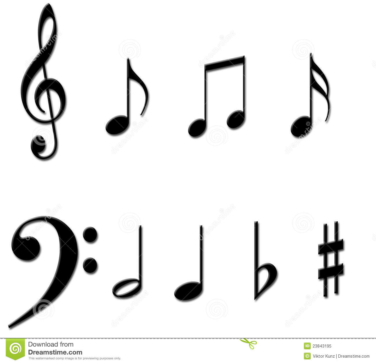 1300x1260 Music Notes Symbols Clipart