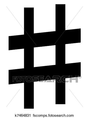 354x470 Clipart Of Diez, A Music Symbol K7464831