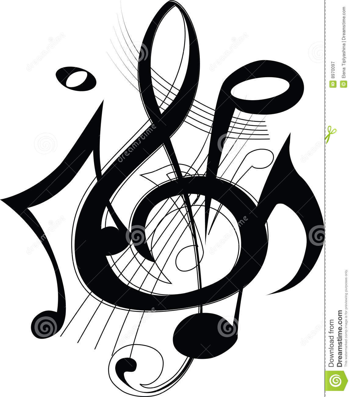 1154x1300 Music Black And White Clipart