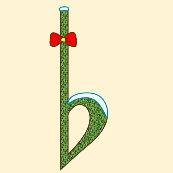 600x600 Music Symbols Clip Art Christmas