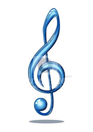 318x450 Musical Notes Background Blue Clipart Panda