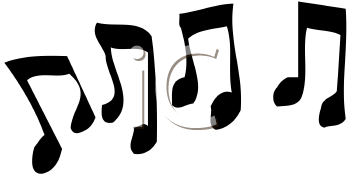 350x175 Royalty Free Music Symbol Clipart
