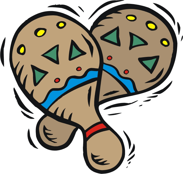 750x715 Spanish Music Clipart