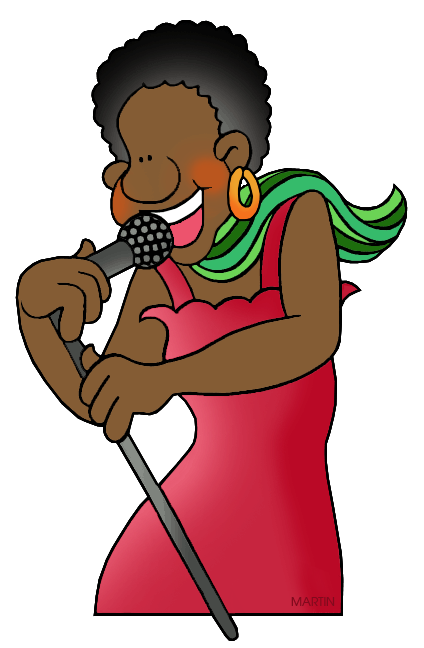 424x648 Art Clip Art By Phillip Martin, Singer