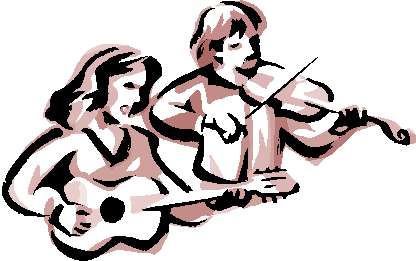 416x261 Clip Art Folk Musicians Clipart Panda