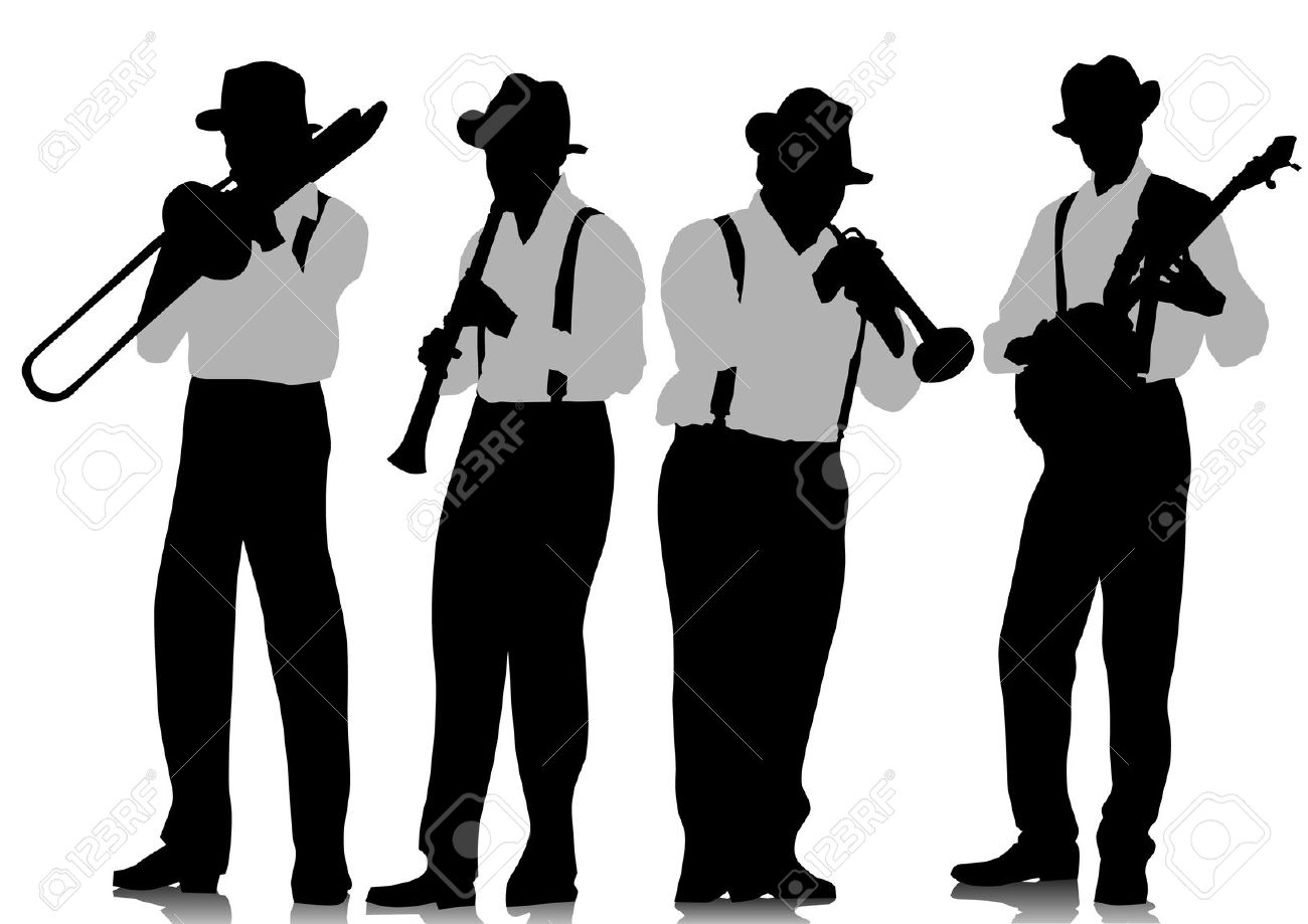 1300x919 Jazz Musicians Clip Art Cliparts