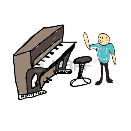 450x450 People Singing Karaoke, Flat Vector Illustration Collection