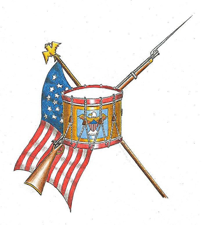 720x776 Civil War Clipart Crossed