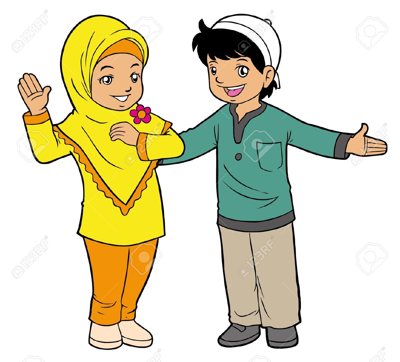 1300x1176 Clipart Muslim