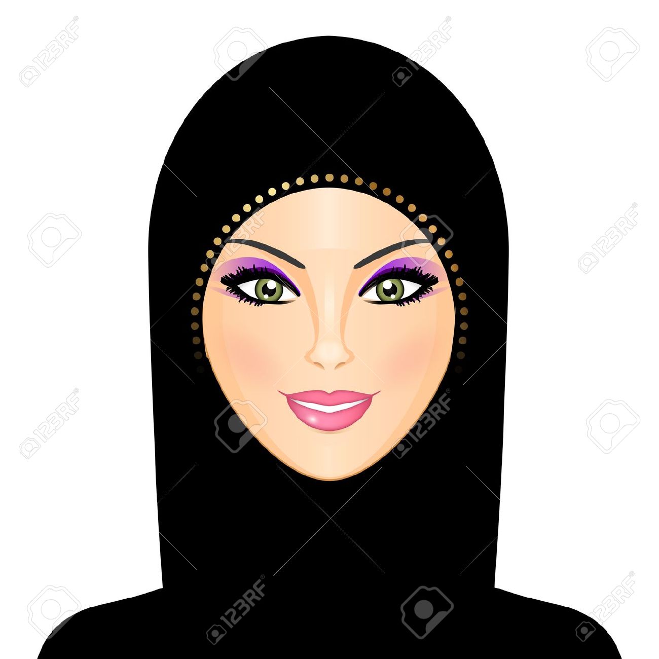 1300x1300 Muslim Burka Clip Art Cliparts