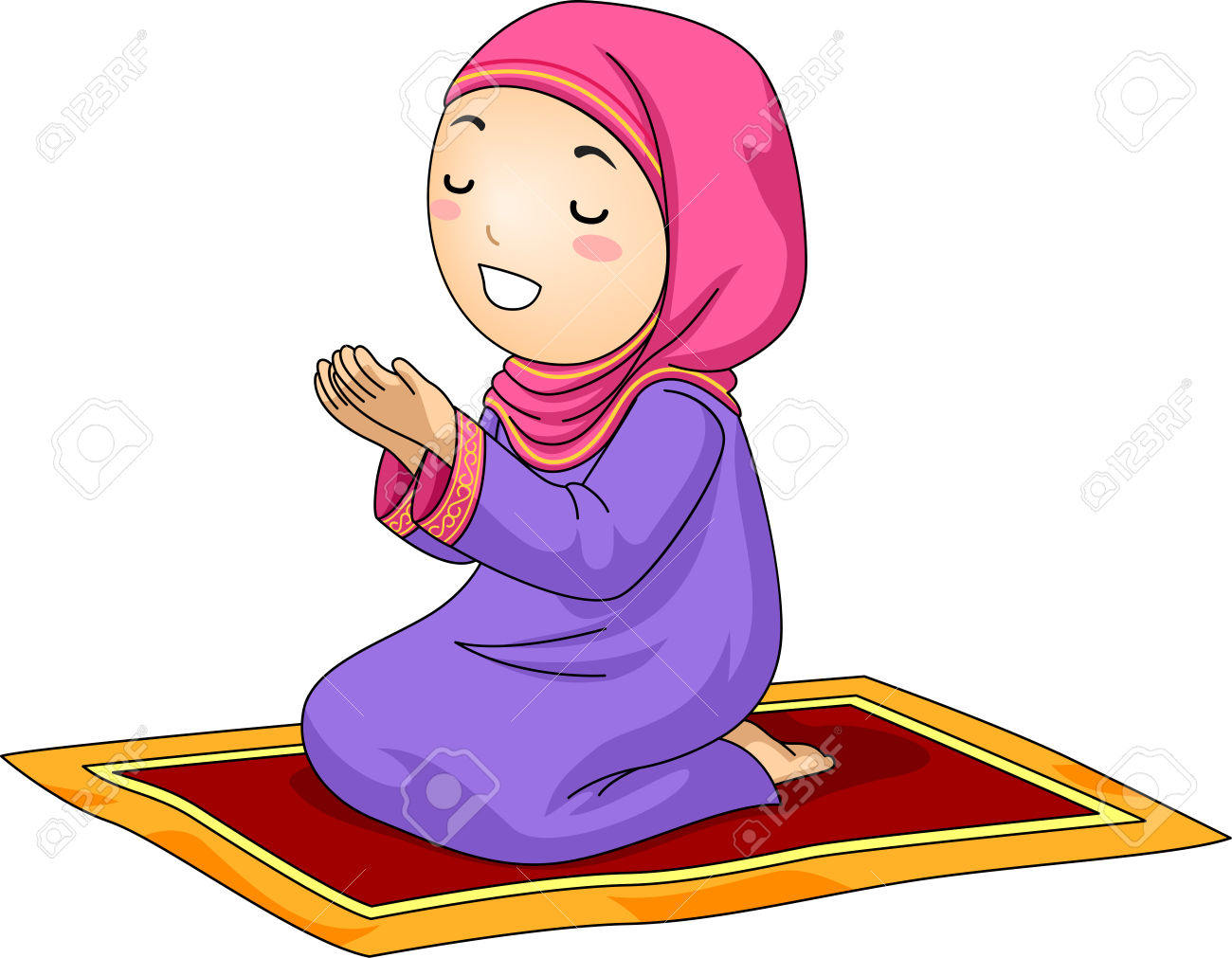 1300x1011 Muslim Girl Clipart Hd Pencil Art