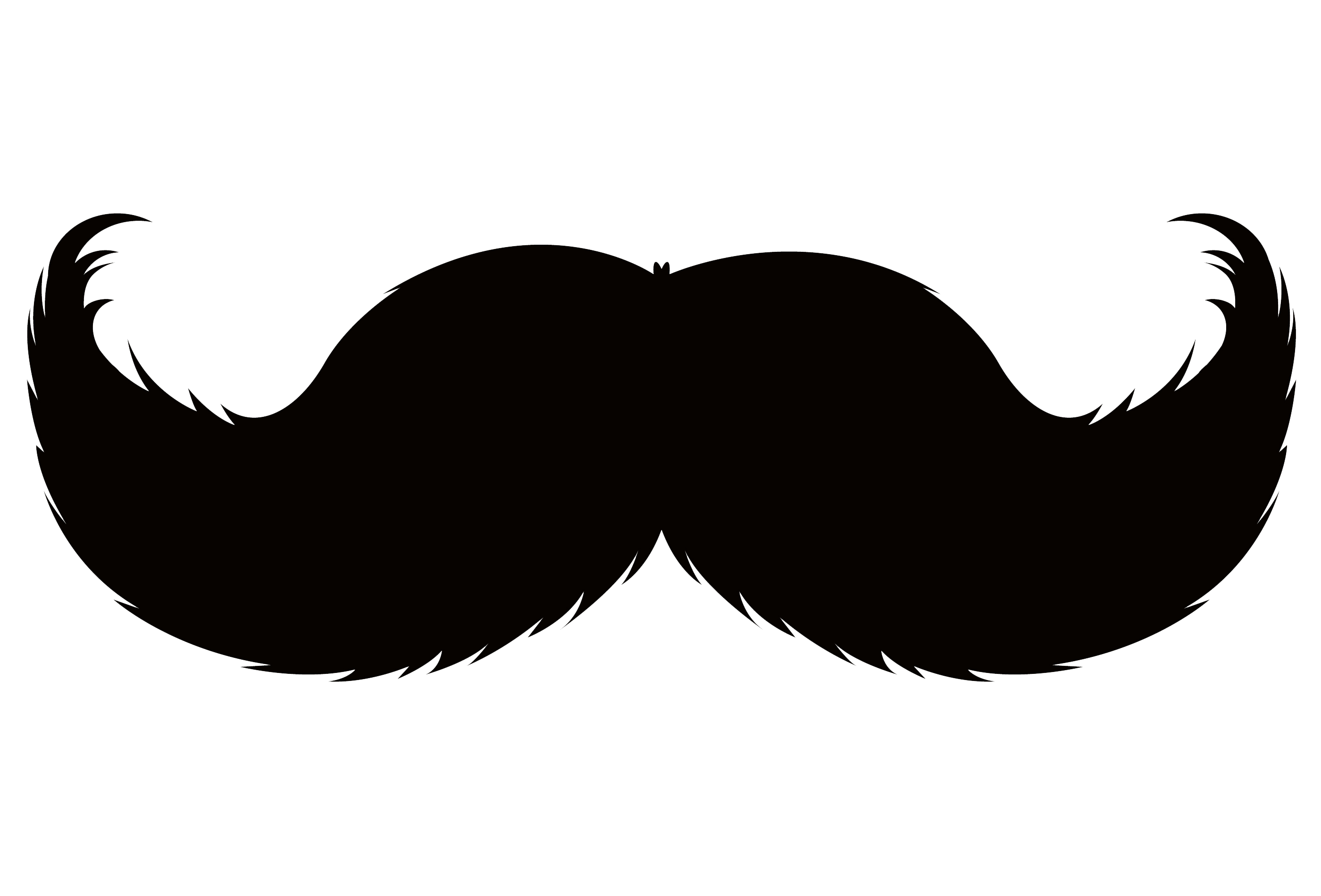 2800x1900 Mustache Clip Art