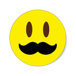 324x324 Mustache Emoticon Gifts On Zazzle