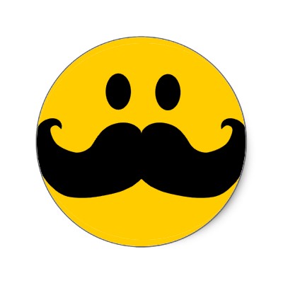 400x400 7 Cool Smileys With Mustache Smiley Symbol