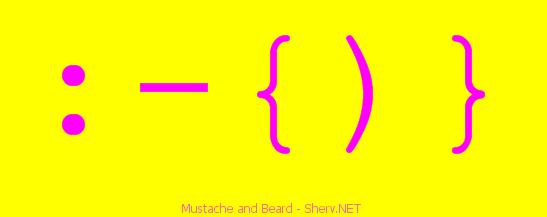 547x217 Mustache And Beard Facebook Emoticon Text Art And Emoticons