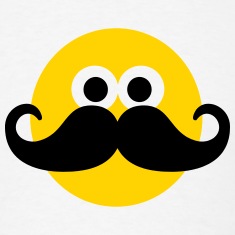 235x235 Smiley Face With Mustache Clipart Panda