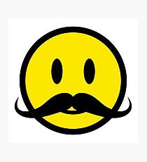 210x230 Mustache Emoji Wall Art Redbubble